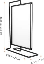 Double Sided Rotating Floating Photo Frame