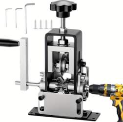 Drill-Powered Manual Wire Stripper Tool for