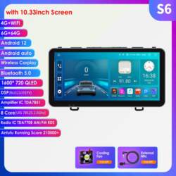 DSP IPS 4G-LTE Carplay Android automašīnas