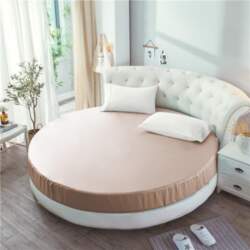 Elastic Fitted Sheet Soft Silky Satin