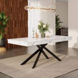 Extendable Dining Table, 140/180*80 cm, suitable