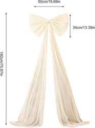 Extra Large Christmas Tree Topper Bow