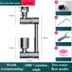 Faucet bubbler, bathroom, kitchen faucet extender