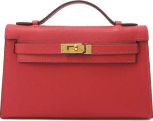 First layer cowhide generation Kelly bag