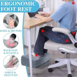 Foot Rest under Desk,3 Adjustable