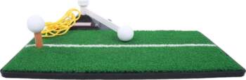 Golf Swing Training Practice Green Mat