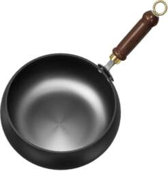 Handmade Forging Big Belly Pot Uncoated