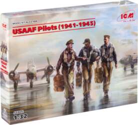 ICM USAAF Pilot Set Plastic Model