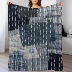 Jean Boro sashiko handmade textile pattern