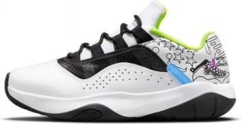 Jordan 11 CMFT Low Balts Melns