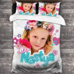 Like Nastya Beding Set 3D Printed