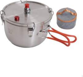 Micro Pressure Pot Locking Lid Portable