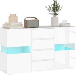 Modern Sideboard with Adjustable LED with