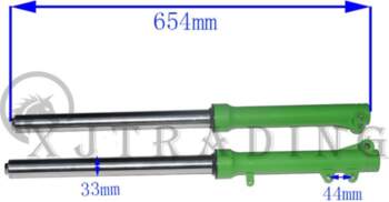 Motorcycle 33MM 630mm front fork shock
