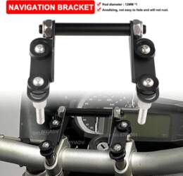 Motorcycle Handlebar Mobile Phone Navigation Bracket