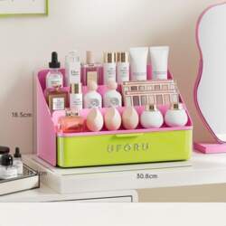 Multi-layer Cosmetic Organizer Makeup Storage Box