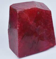 Natural Red Ruby Loose Gemstone Rough