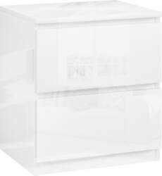 Nightstand with 2 Drawers Bedside Table