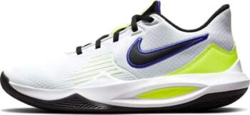 Nike Precision 5 White Barely Volt