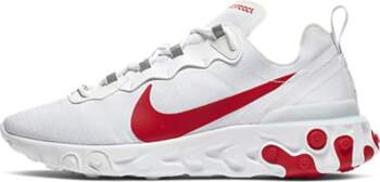 Nike React Element 55 Balts Sarkans