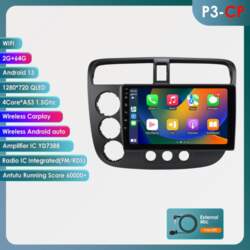 Ossuret Vieda 2DIN Android 14 Auto