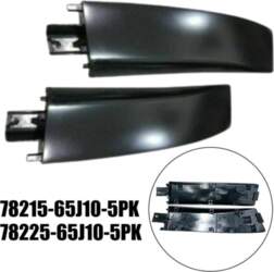 Pair Roof Rack Rail Front End