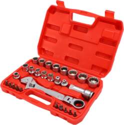 Pass Through Socket Set 3 8