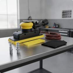 Pneumatic Sander LowProfile Rectangular Sanding Machine