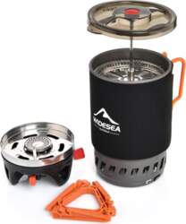 Portable Camping Coffee Maker Set French