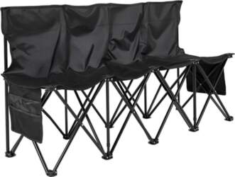 Portable Folding Bench, 4 Seat Foldable