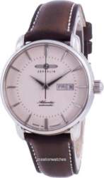 Refurbished Zeppelin Atlantic Beige Dial Leather