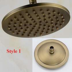 Round Fixed Showerhead All Copper Showerhead