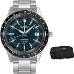 Seiko Retro Blue Gray Dial Automatic