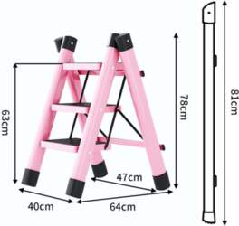 Step Ladder Folding 3 Steps Non