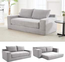 Two-Seater Sofa with Memory Foam –