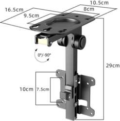 Universal Ceiling Mount for TV/Monitor -