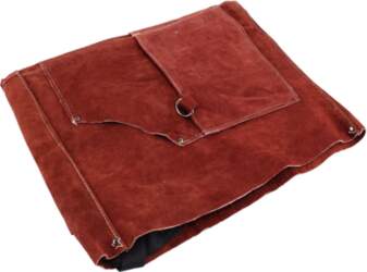 Versatile Leather Welding Apron - Heat