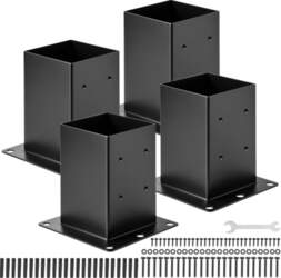 VEVOR 6x6 Post Base 4 Pcs