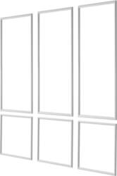 Wall Molding 3 Pack, Wainscoting Panels