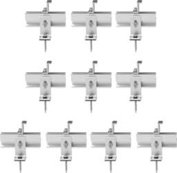 10Pcs Solars Panel Mounting Brackets Set