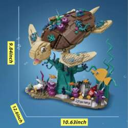 1271PCS Sea Turtle Building Blocks Set
