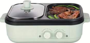 1300W 2-in-1 Hot Pot Dual Temperature