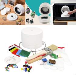 14 Pieces Glass Fusing Microwave Kit