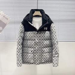 2025 Winter Men`s Jacquard Patchwork Embroidered