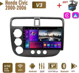2 Din Android automašīnas radio priekš