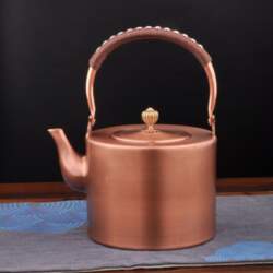 2L, Pure copper tea kettle, Handmade