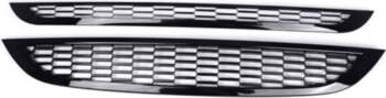 2Pcs Front Upper & Lower Grille
