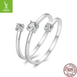 30-Point Line Winding Ring, Niche Design