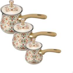 3 Pieces Turkish Coffee Pot Decorative