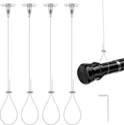 4 Pcs Ceiling Support for Closet